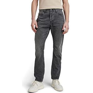 G-STAR RAW, A-STAQ Tapered Jeans voor heren, grijs (gedragen tin) C526-c943
