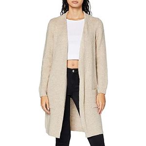 ONLY ONLJADE L/S CARDIGAN KNT NOOS dames gebreid vest, Whitecap Gray Mel, S