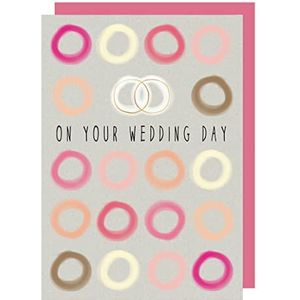 Quire Rough Elegance Card On Your Wedding Day Rings