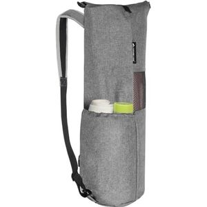 Explore Land Oxford Yoga-opbergtas met ademend mesh-venster en grote zakken (voor 1,27 cm yogamat, grijs01)