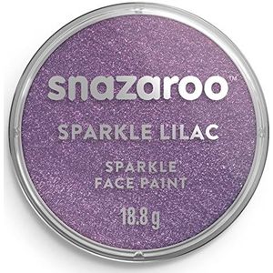 Snazaroo - Verf voor gezicht en lichaam, make-up voor gezicht en bekleding, voor kinderen en volwassenen, 18 ml, kleur paars Nacrí