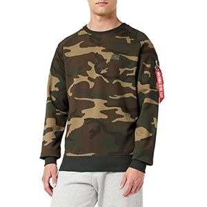 ALPHA INDUSTRIES X-Fit Sport sweatshirt met capuchon, Wdl Camo 65, S