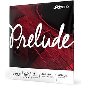 D'Addario Bowed D'Addario Prelude vioolsnaren, 1/8 hals, medium