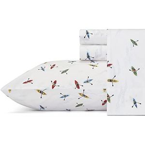 Eddie Bauer Kajak beddengoed, kingsize design, meerkleurig