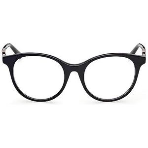 Guess Gu2877 zonnebril voor dames, Glanzend zwart