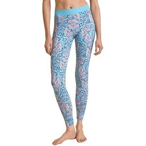 CALIDA Modieuze elastische legging voor dames, Topaas blauw