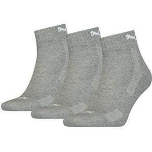 PUMA Cushioned Sneakers, uniseks sokken, Medium grijze mix
