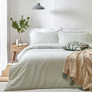 The Linen Yard Hebden Beddengoedset met strepen, mix.