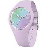 Ice-Watch - ICE Sunset Pastel Lilac - Paars dameshorloge met siliconen band - 020640 (Small), Meerkleurig