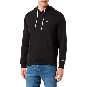 Champion Legacy Champion Basics Powerblend Fleece Sweatshirt met capuchon voor heren, zwart.
