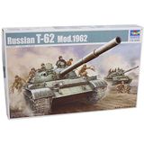 Trumpeter 00376 modelbouwset T-62 Main Battle Tank Mod.1962