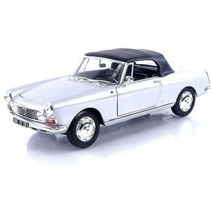 Norev NV184835 1:18 404 Cabriolet 1967 Peugeot verzamelaarsmodel, meerkleurig