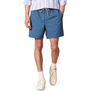 Amazon Essentials Heren wandelshorts met trekkoord, binnenbeenlengte 15,2 cm, blauw, XS