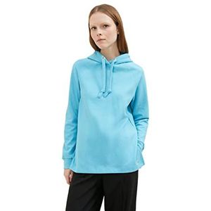 TOM TAILOR Denim Dames sweatshirt, 11581 - Blue Voltage, XL, 11581 - Blue Voltage