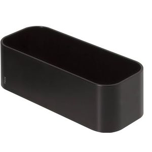 Tiger 2-Store - Wandrekje / Douchemandje - 25 cm - Zonder boren met TigerFix (apart verkrijgbaar) - Zwart