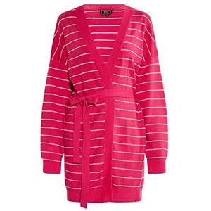 LEOMIA Cardigan pour femme, Rose, M-L