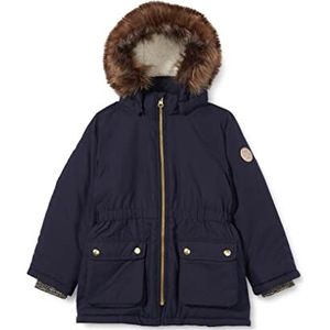 Name It Nmfmabe PB Camp Parka voor meisjes, Dark Sapphire