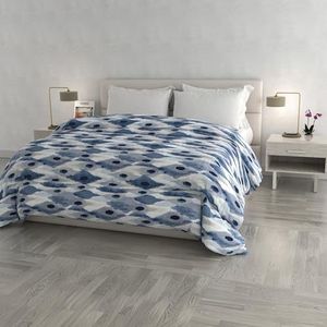 FASHION Couette d'hiver imprimée, Polyester, Calypso, 260 x 260 cm