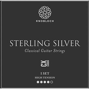 KNOBLOCH STRINGS 500SSC - Sterling Zilver CX Carbon High Voltage 34,5