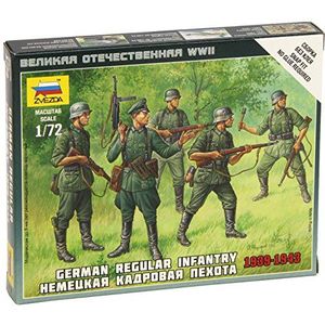 Zvezda - Z6178 – modelbouw – figuur – Duitse infanterie 1939-43