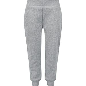 Urban Classics Organic Basic Joggingbroek voor jongens, met trekkoord en manchetten aan de broekspijpen, verkrijgbaar in 2 kleuren, maten 110/116-158/164, grijs.