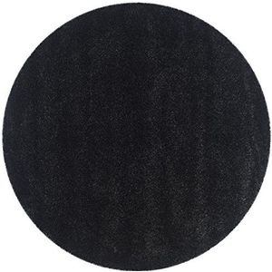 Safavieh Shaggy SG151 tapijt, polypropyleen, rond, 121 x 121 cm, zwart