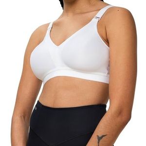Triumph TriAction Wellness N Sportbeha zonder beugel voor dames, 1 stuks, Wit