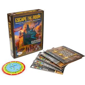 ThinkFun 76368, Escape The Room: Mystery in het Observatorium Mansion, Bordspel, Spaanse versie, 3-8 spelers, aanbevolen leeftijd 10+