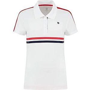 K-Swiss Club Line Poloshirt voor dames, Wit