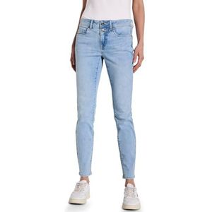 Street One A378550 Jeans voor dames, slim fit, Zacht gewassen lichtblauw, 34W / 28L