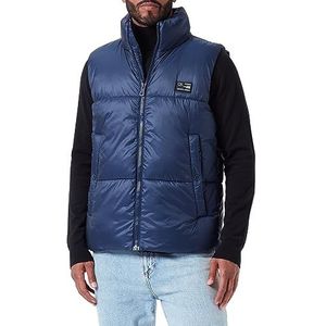 Q/S By S.Oliver Bodywarmer met Logo Blauw