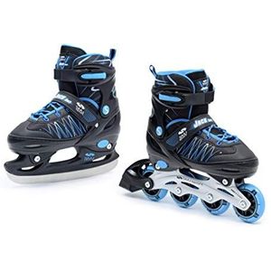 SMJ sport ABEC7 Jack 2-in-1 verstelbare kinderschaatsen (30-33)