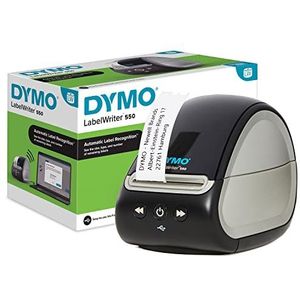 DYMO LabelWriter 550 labelprinter | thermische rechtdruk | automatische labelherkenning | 2-polige EU-stekker