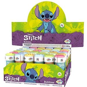 DULCOP - Set van 36 Stitch-bubbels - 60 ml - 047333PA - Veelkleurig - Kunststof - Officiële licentie - Kinderspeelgoed - Buitenspel - Vanaf 3 jaar