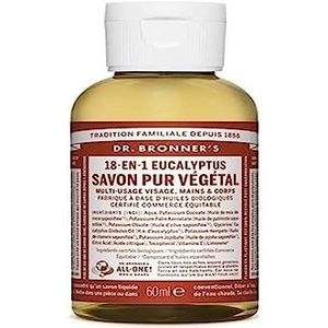 Savon liquide eucalyptus Dr Bronner's 60 ml