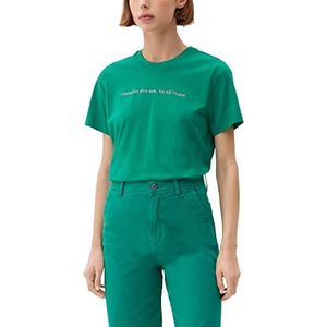 s.Oliver T-shirt met korte mouwen dames T-shirt met korte mouwen, Groen-588