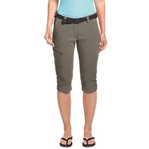 Maier Sports Inara Damesbermuda Slim 3/4, Grijs - Bruin