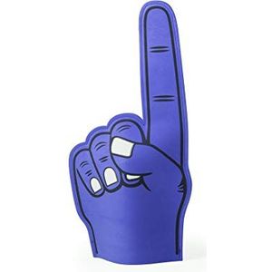 eBuyGB Pointy Big Foam vingerpointer van EVA-schuim, animatie handpalm voor voetbal, festival, concert, sportevenementen, ideaal voor de druk van heren, blauw