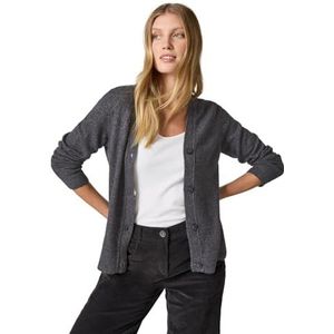 Cecil B253799 Damesvest met knoopsluiting, antraciet