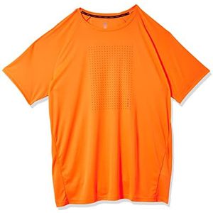 Odlo Zeroweight Engineered Chill-TEC heren, kleur: oranje, L, Kleur: oranje