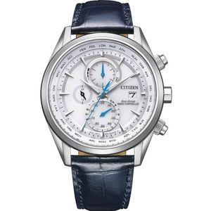 Citizen AT8260-18A horloge, blauw, één maat, armband, Blauw, armband