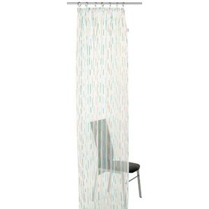 Tom Tailor 562201 T-Streak gordijn met plooiband, polyester, 140 x 245 cm, turquoise