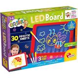 Lisciani - Carotina led-bord met didactische kaarten - educatief spel voor kinderen vanaf 3 jaar - EX77441