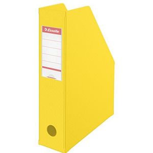 Esselte, tijdschriftenstandaard van PVC, 7 cm rug, A4, geel, 56001