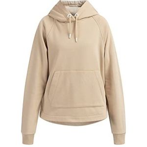 YEPA Sweat à capuche pour femme, beige, XS