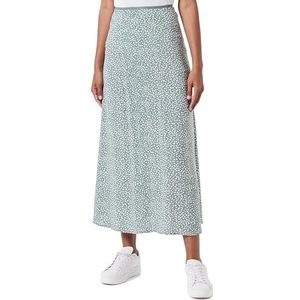 VERO MODA Vmalba Ankle Skirt Wvn Ga Noos Damesrok, Laurel Wreath/Aop: Joey Dot