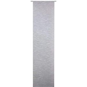 Home fashion Schuifgordijn van stof, grijs, 245 x 60 cm