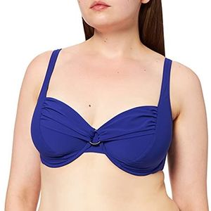 Rosa Faia Bikini-Oberteil Hermine Haut de Maillot de Bain, Bleu (Blue Violet 329), (Taille du Fabricant:38D) Femme