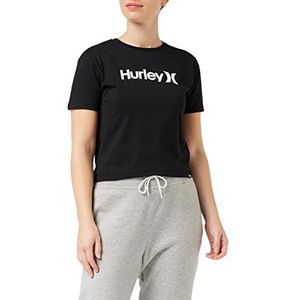 Hurley W Oceancare O&O Ss T-shirt voor dames, zwart.