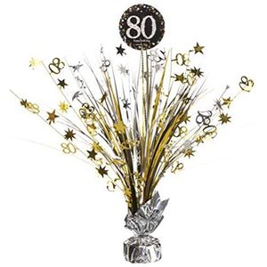 Amscan 10260685 Sparkling Celebration tafelopzetstuk 80 spray goud